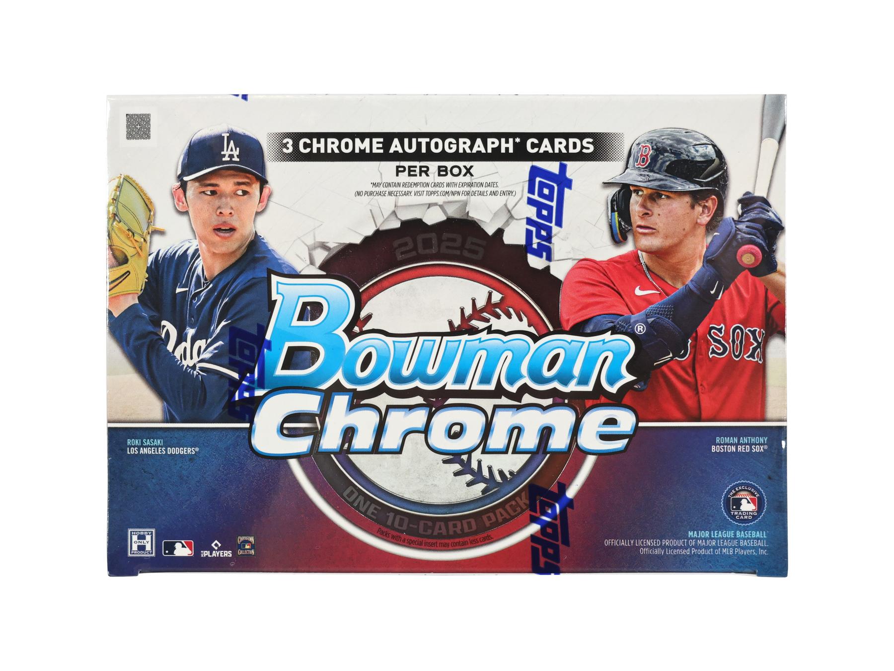2025 Bowman Chrome Baseball Breaker Delight Box