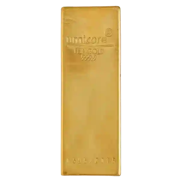 12500 Gram 12.5KG Umicore Cast Gold Bar
