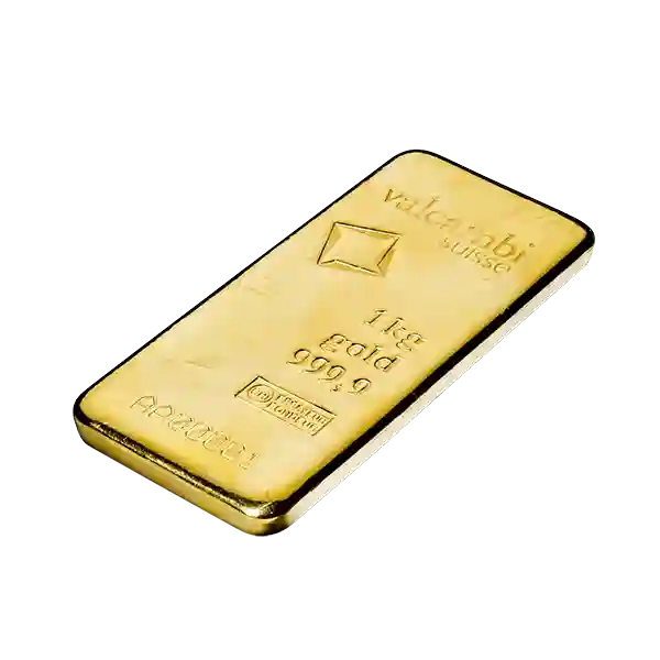 1000 Gram 1KG Valcambi Cast Gold Bar