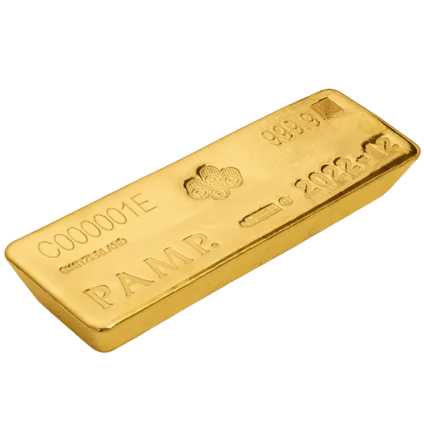 12,500 Gram 12.5KG PAMP Cast Gold Bar