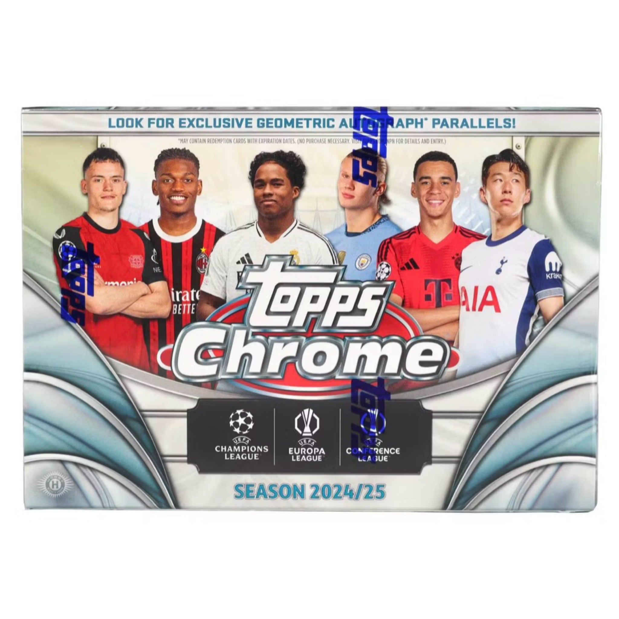 2024-25 Topps UEFA Club Competitions Chrome Soccer Breakers Delight
