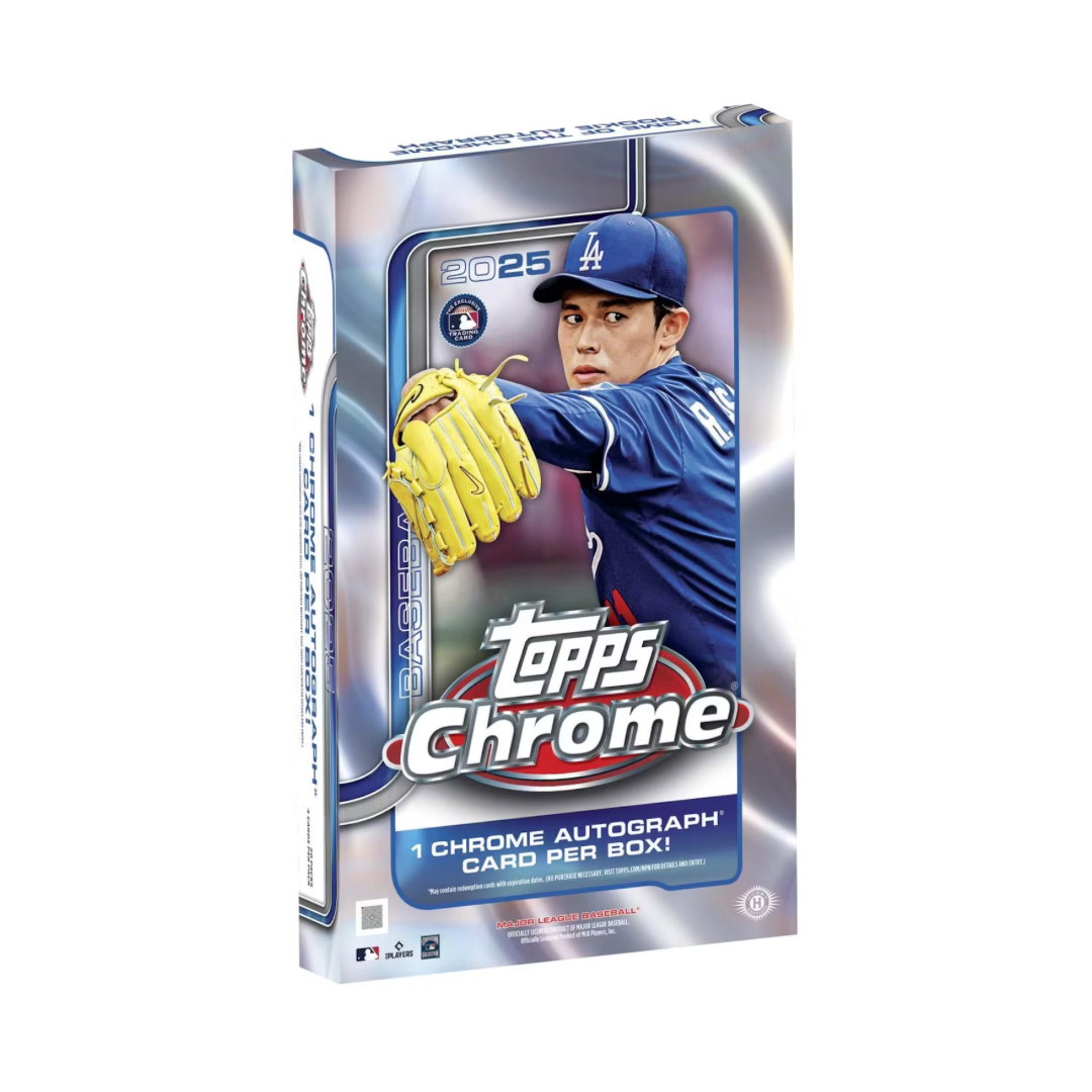 2025 Topps Chrome Baseball Hobby Box