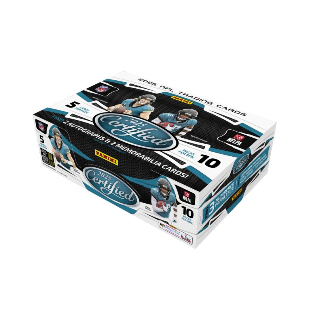 2025 Panini Certified Football Hobby Box