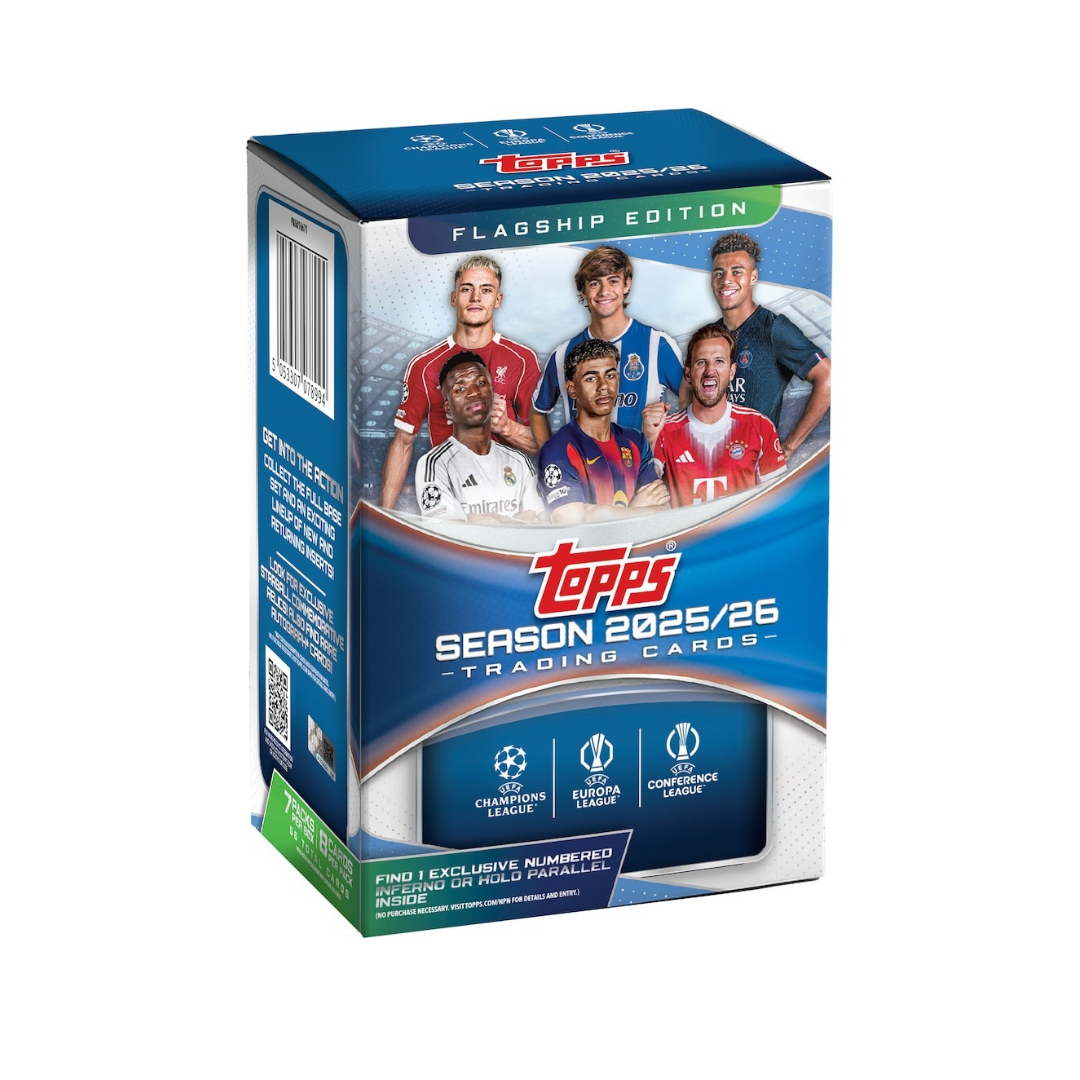 2025-26 Topps UEFA Club Competitions Soccer Blaster Box