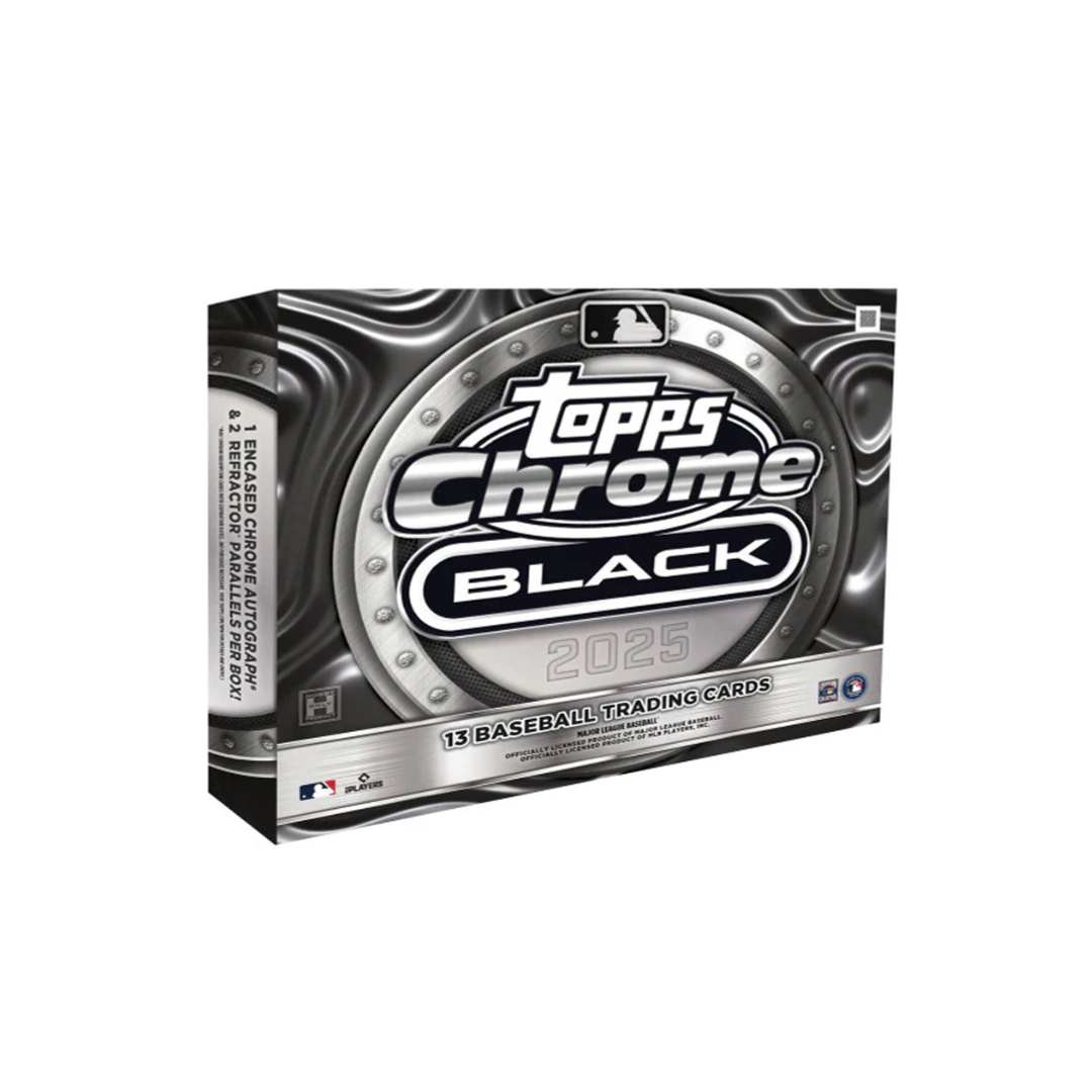 2025 Topps Chrome Black Baseball Hobby Box