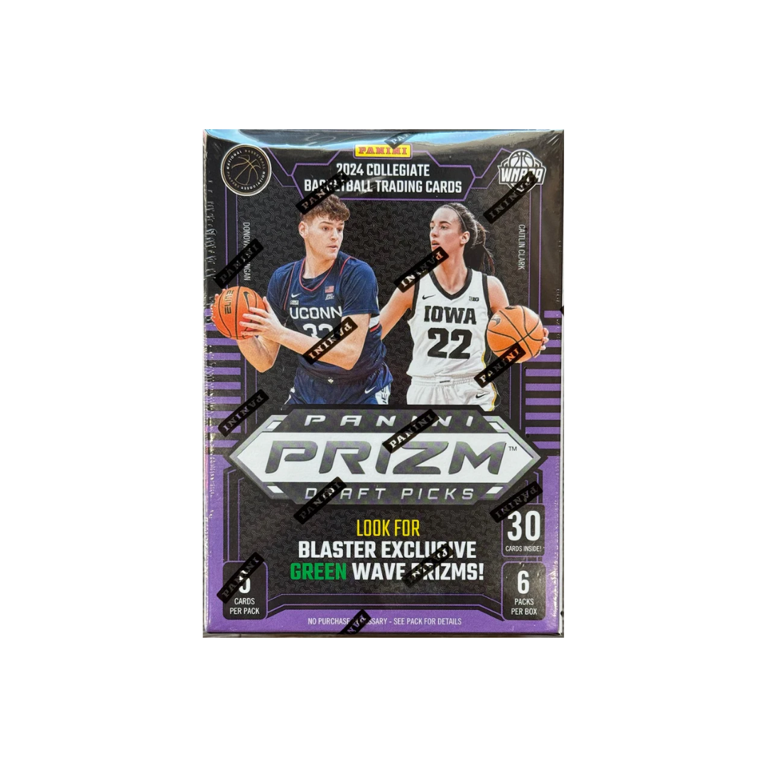 2024 Panini Prizm Draft Basketball Blaster Box Green Wave