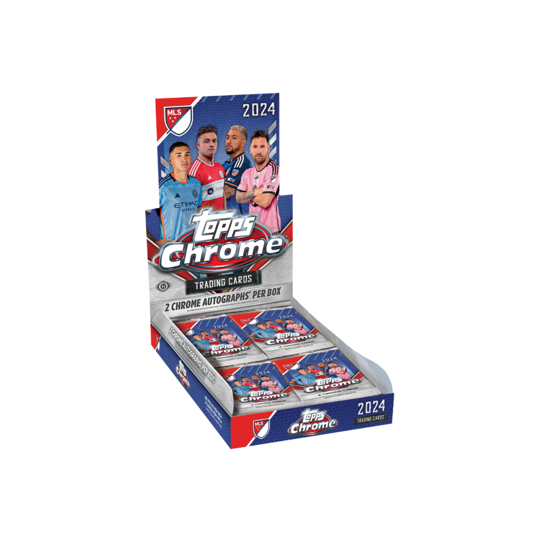 2024 Topps Chrome MLS Soccer Hobby Box