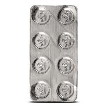 1/2 oz Silver Building Block Bar New | Monarch