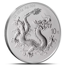 2025 1 oz Chinese Mint Silver Dragon Coin (BU)