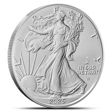 2025 (P) 1 oz Eagle Privy American Silver Eagle Coin (BU)