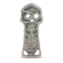 2025 2 oz Antique Niue Silver Warner Brothers The Goonies Copper Bones Skeleton Key Coin ( Box + CoA)