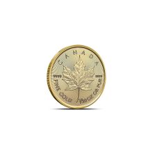 2026 1/20 oz Canadian Gold Maple Leaf Coin (BU)