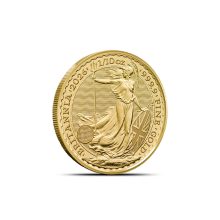 2026 1/10 oz British Gold Britannia Coin (BU)