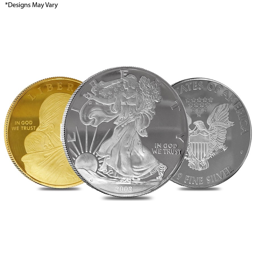 4 oz Silver Generic Rounds .999 Fine