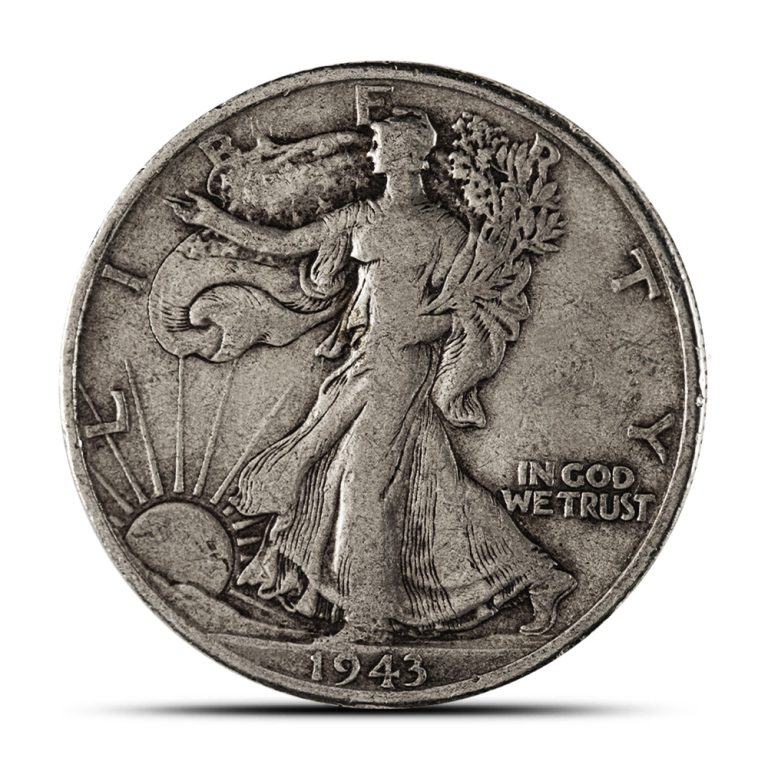 90% Silver Walking Liberty Half Dollars ($10 FV, Circulated)