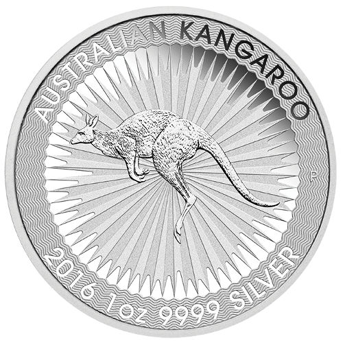 2016 1 oz Australian Silver Kangaroo Coin