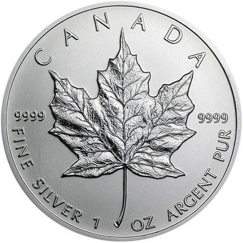 2007 1 oz Canadian Silver Maple Leaf Coin (BU)