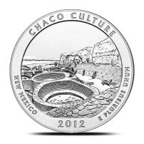2012 ATB Chaco Culture 5 oz Silver Coin