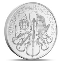 Austrian Philharmonic 1 oz Silver Coin Random Year