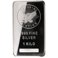 1 Kilo Silver Bar New, MintMark SI | Sunshine Minting