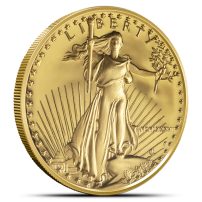 1987-P Proof American Eagle 1/2 oz Gold Coin with Box &amp; CoA