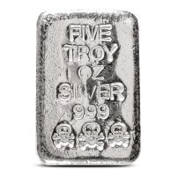 5 oz Silver Hand Poured Bar Varied Condition | Any Mint