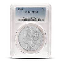 1900 Morgan Dollar Silver Coin PCGS MS64