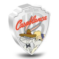 2023 Colorized Niue Warner Brothers Looney Tunes Mashup Casablanca 2 oz Silver Coin
