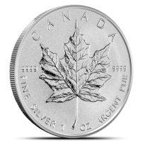 2011 Canadian Maple Leaf 1 oz Silver Coin