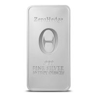 10 oz Silver ZeroHedge Bar New