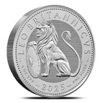 2025 British The British Lion 5 oz Silver Coin BU