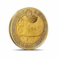 2025 Cayman Islands Sea Life Stingray 1/10 oz Gold Coin Proof-Like