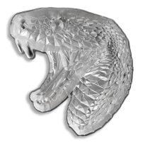2 oz Silver Lunar Snake Stackable New