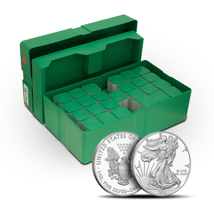 2015 American Silver Eagle Monster Box | 500 1 oz Coins