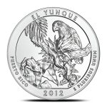 2012 5 oz El Yunque ATB Silver Coins