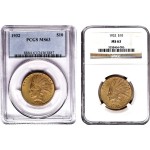 Pre-33 $10 Gold Indian Eagle Coins (MS63, PCGS or NGC)