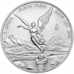 2014 1 oz Silver Mexican Libertad Coins (BU)