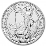 2013 1 oz Silver Lunar Snake Privy British Britannia Coins