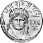 1/4 oz Platinum American Eagle Coins (Random Year, BU)