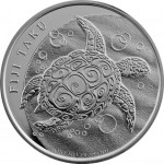 2013 1 oz Silver New Zealand $2 Fiji Taku Coins (BU)