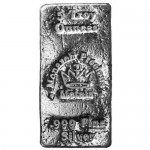 5 oz Silver Monarch Poured Bars (New)
