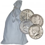 90% Silver Coins ($100 FV, Circulated, Half Dollars)