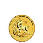 2018 1/4 oz Gold Australian Lunar Dog Coins (BU)