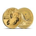 30 Gram Gold Chinese Panda Coins (Random Year, Varied Condition, Unsealed)