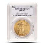 1 oz Proof Gold American Eagle Coins PCGS PR69 DCAM (Random Year)