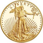 2021-W 1 oz Proof Gold American Eagle Coins (Box + CoA, Type 1)