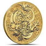 2022 1 oz Gold Australian Chinese Myths &amp; Legends Dragon Coins