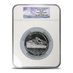 2010 5 oz Silver ATB Mount Hood Coins MS69 (Varied Label, PCGS or NGC)