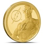 2022 1 oz Proof Gold Niue Classic Superhero Flash Coins