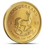 1982 1 oz Gold South African Krugerrand Coins